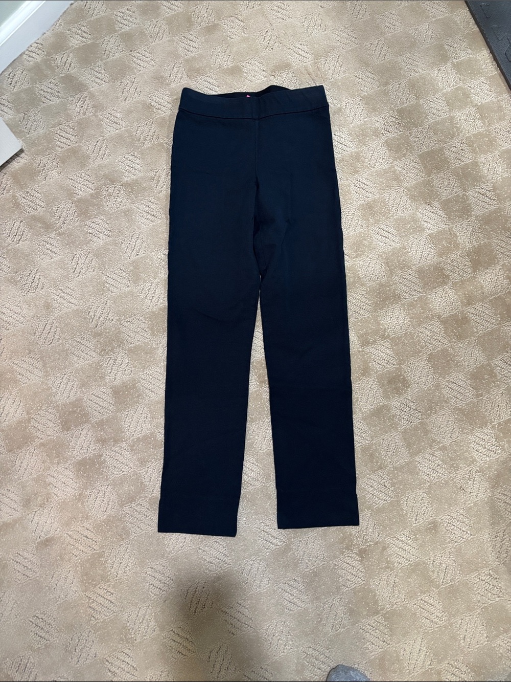 Lilly Pulitzer navy women’s fitted stretch pants size 0 new with tags